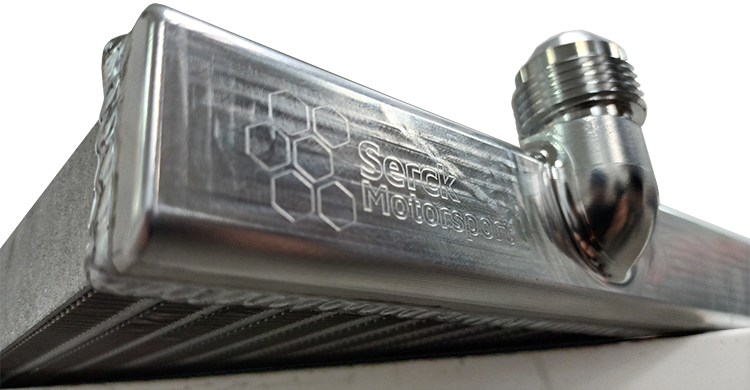 serck-cnc-750x390 C N C Machined performance radiator by Serck Motorsport